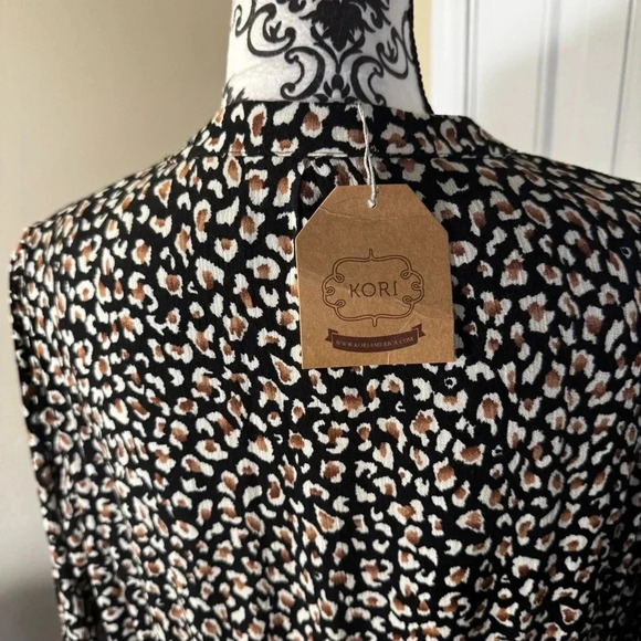 Kori Animal Print Dress NWT - Picture 8 of 9